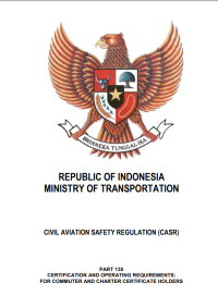 CASR Part 135 - Certification and Operating Requirements : For Commuter and Charter Certificate Holders