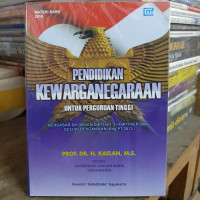Image of PENDIDIKAN KEWARGANEGARAAN UNTUK PERGURUAN TINGGI