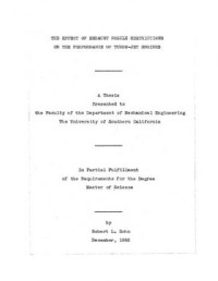 The effect of exhaust nozzle restrictions on the performance of turbo-jet engines (E-Book)