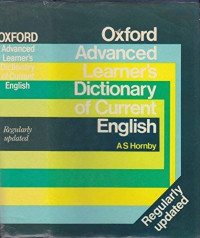 OXFORD Advanced Learner's DICTIONARY
