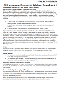 JEPPESEN GFD Instrument/Commercial Syllabus