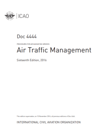 Doc 4444 ICAO PANS-ATM
