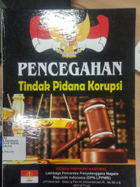 Image of PENCEGAHAN TINDAK PIDANA KORUPSI
