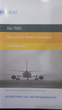 DOC 9365 MANUAL OF ALL-WEATHER OPERATIONS