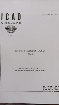 CIRCULAR 24-AN/21 AIRCRAFT ACCIDENT DIGEST NO.2