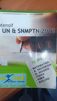 Image of INTENSIF UN DAN SNMPTN 2012