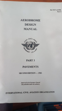 AERODROME DESIGN MANUAL PAVEMENTS DOC 9157-AN/901 PART 3