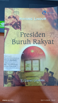 Image of wayang kindur presiden buruh rakyat