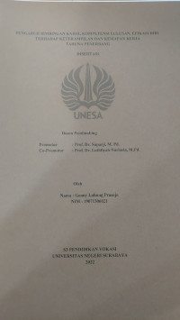 Image of Pengaruh Bimbingan Karir, Kompetensi Lulusan, Efikasi Diri Terhadap Keterampilan Dan Kesiapan Kerja Taruna Penerbang