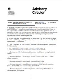 AC 120-57 - Surface Movement Guidance System
