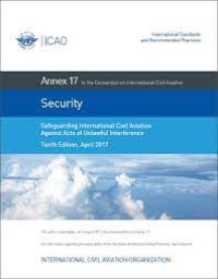 Image of ANNEX 17 SECURITY TENTH EDITION