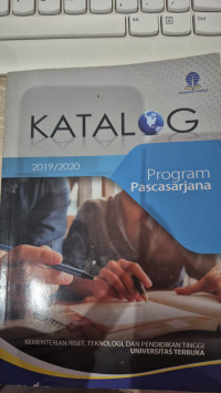 KATALOG 2019/2020 PROGRAM PASCASARJANA