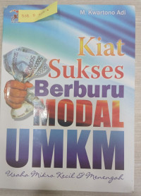 Image of Kiat Sukses Berburu Modal UMKM