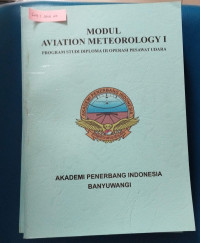Image of MODUL AVIATION METEOROLOGY I