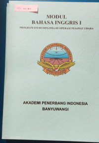 Image of MODUL BAHASA INGGRIS I