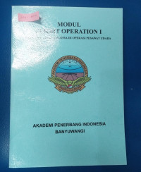 Image of MODUL FLIGHT OPERATION I