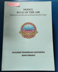 Image of MODUL RULE OF THE AIR