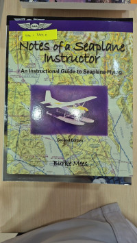 Image of notes of a seaplane instructor second edition