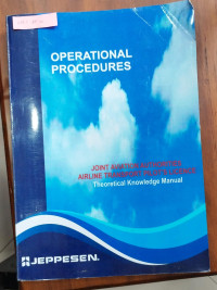 Image of OPERATIONAL PROCEDURES