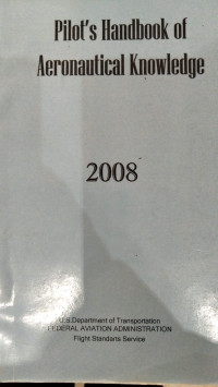 Image of PILOT'S HANDBOOK OF AERONAUTICAL KNOWLEDGE 2008