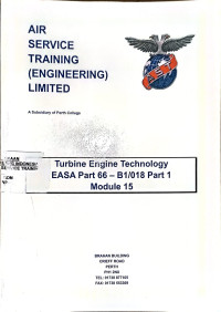 Image of Turbine Engine Technology EASA Part 66 - B1/018 Part 1 Module 15