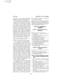 FAR Part 175 - Hazardous Materials Regulations; Carriage by Aircraft